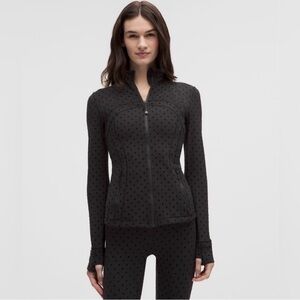 lululemon athletica Define Jacket - Nulu - Flocked (dots) NWT, Size 8